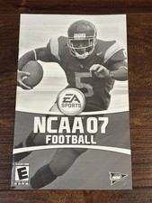 NCAA 07 Football College 2007 PS2 Playstation 2 Instruction Manual Only