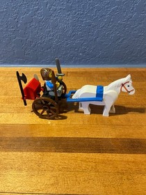 Lego - Castle  - 6010 - Supply Wagon - 100% Complete - Instructions