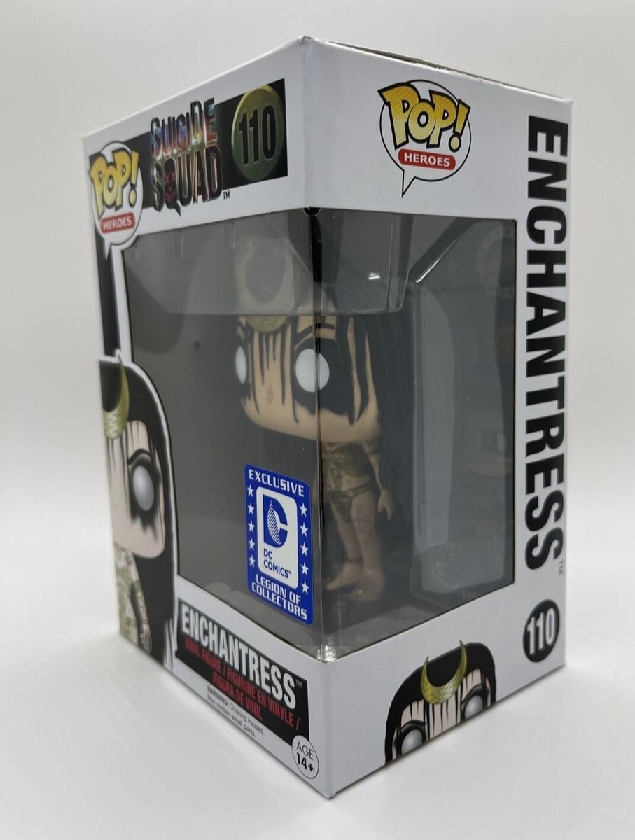 Funko POP Enchantress 110 Suicide Squad DC Legion of Collectors