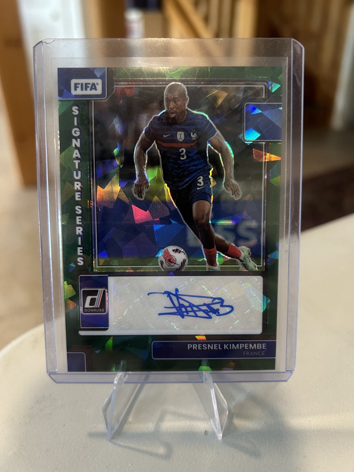 2022-23 Panini Donruss - Signature Series Presnel Kimpembe #SS-PKP (AU) view 1