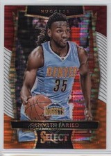 2016-17 Panini Select Concourse Tri-Color Prizm Kenneth Faried #34 0q0