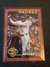 2024 Topps Update Red Crackle Jurickson Profar #US194 Padres /199 PWE