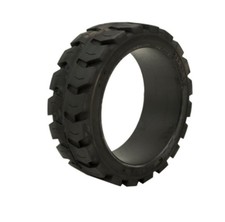 21X7X15 Tires Solid Forklift Press-On Tire | Black Traction