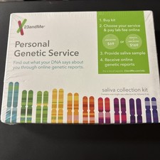 23andMe RUXX-00-N06 Personal Genetic Service - Saliva Collection Kit