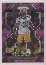 2021 Panini Prizm Purple Ice Prizm 217/225 Adrian Amos #143 0r5l