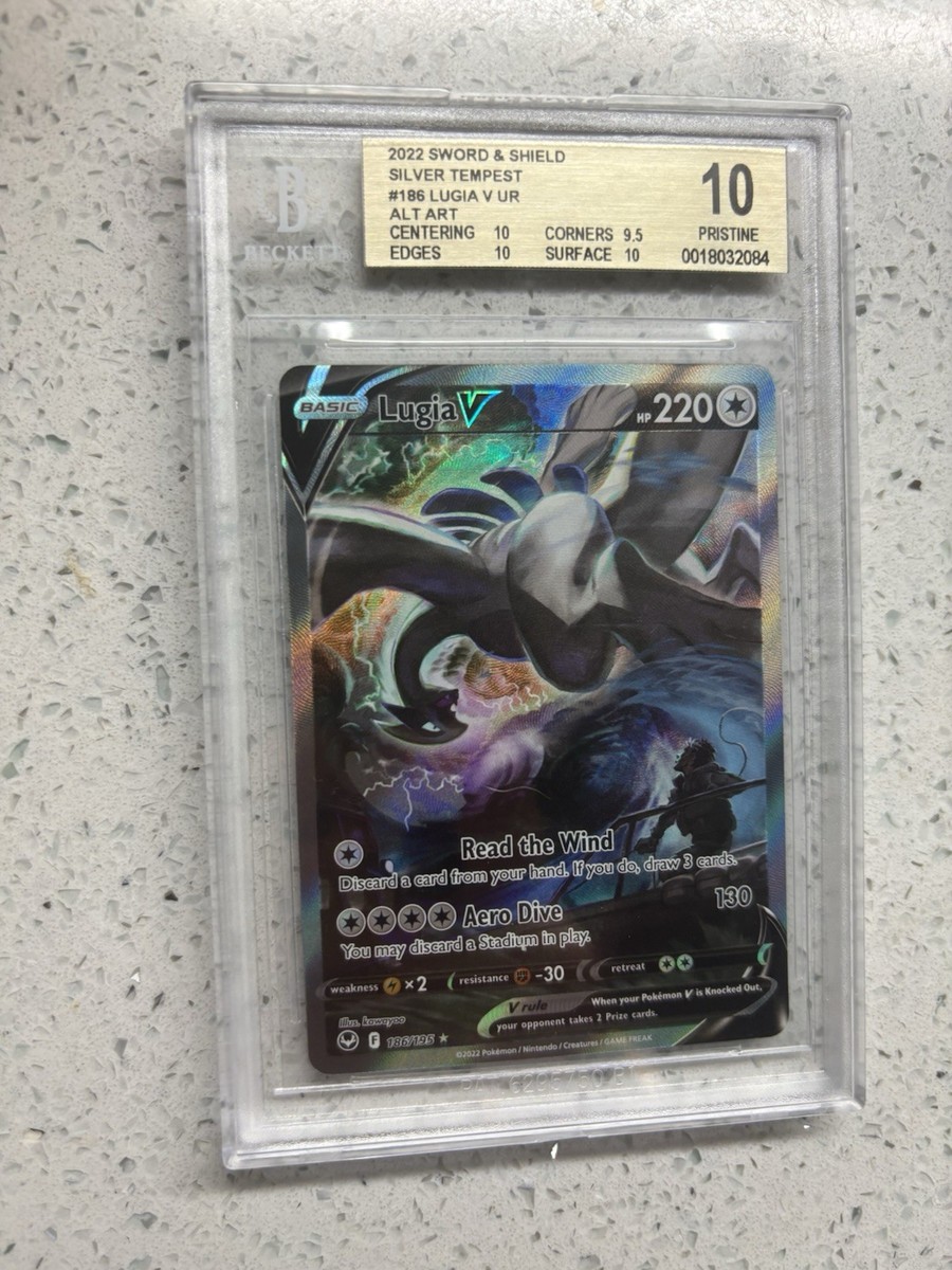 lugia v pokemon card price Amazon.com: Lugia Vstar 139/195- Silver Tempest - Pokemon Ultra Rare Card