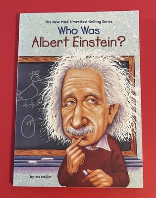 Children's Book - Who Was Albert Einstein - Paperback by Jess Brallier