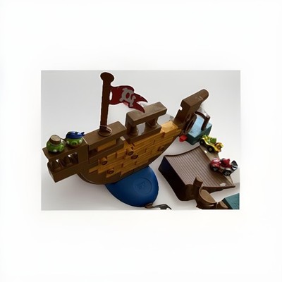 Hasbro Angry Birds Go! Pirate Pig Attack Game Pirates 1-2 Players Ages 8+