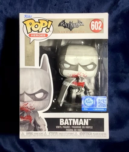 Funko Pop! Batman Arkham City #602 (Bloody) Exclusive + Protector