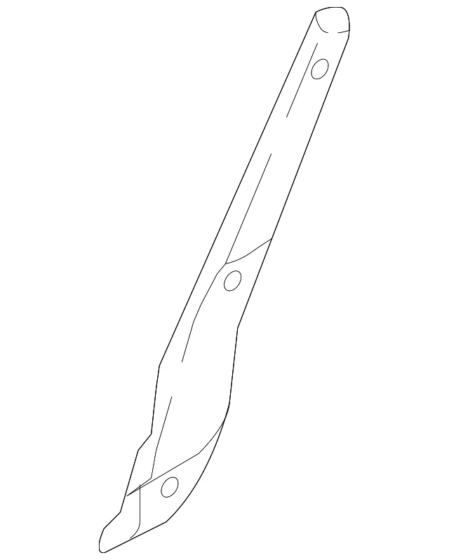 Genuine Nissan Applique 82286-EZ00E - Image 2 of 4