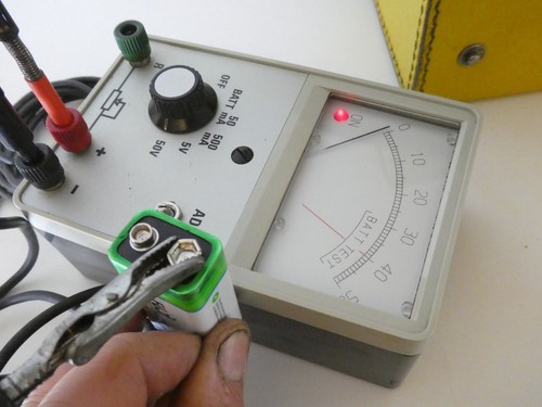 British Telecom Engineers Volt Amp Meter 4A GMS 901 Leather Pouch Wires 1991 - Picture 16 of 20