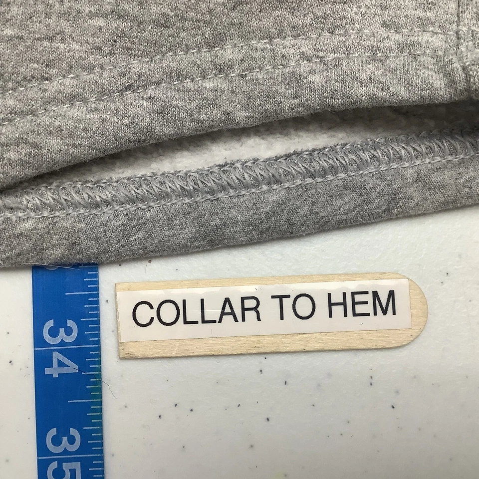 Camiseta deportiva de calentamiento para jugadores Adidas para hombre L gris/borgoña manga larga polar pesado Foto 4 de 4