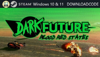 NEU PC Computer Spiel Dark Future Blood Red State für Windows 10 11 STEAM Game