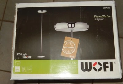 WOFI STANDFLUTER UPLIGHTER ATRA 265 LED LIGHT NEU OVP - Bild 1 von 4