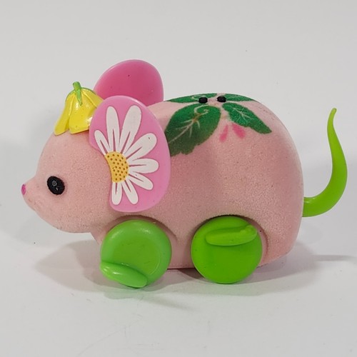 Little Live Pets Lil Mouse Parade Blossom Top Moves Sound Pink Green Flower Hat - Picture 4 of 12