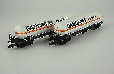 LS Models 62030 Set 2x SNCB 4achs Kesselwagen Zagkks GANDAGAZ weiß Ep4-5 NEU+OVP | Zustand: Neu