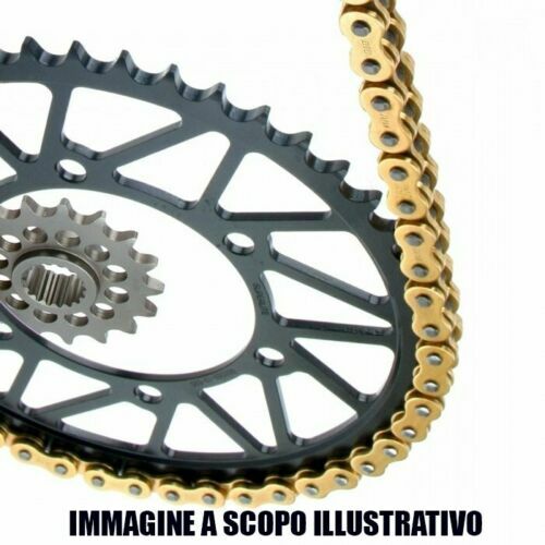 Kit Catena Corona Pignone DID Per Honda NX 650 Dominator RD02 1992-1996 - Foto 7