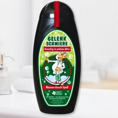 AV ANDREA VERLAG Gelenkschmiere Spaß Duschgel Geschenk für Männer Humorapotheke Scherzartikel