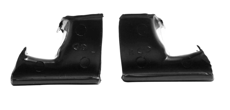 Trim Parts Interior Lower Rear Window Corner Set 1964-1965 Chevelle and Cutlass Foto 3 de 4