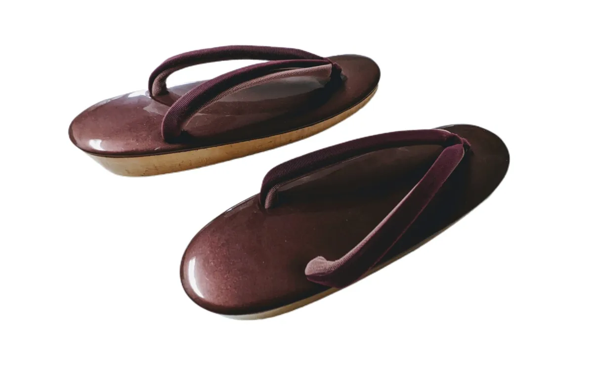 fornuft Børns dag tåge Women&#039;s Purple Zori Japanese Sandal Shoes 9&#034; *NEW* | eBay
