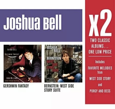 JOSHUA BELL - X2 (bernstein: West Side Story Suite)- 2 CD Brand New