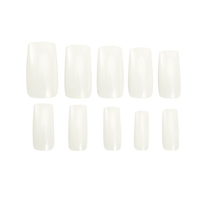  500 Stück Natural Style Fake Nails Natürliche Farbe Künstliche Vollabdeckung