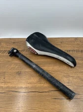 SDG USA BEL AIR SL I BEAM SADDLE WITH 27.2mm x 350mm SEATPOST Vintage