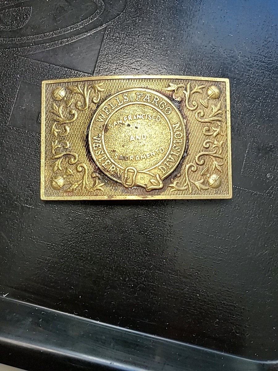 Wells Fargo Western Division Tiffany & Co Belt Buckle - Very RARE