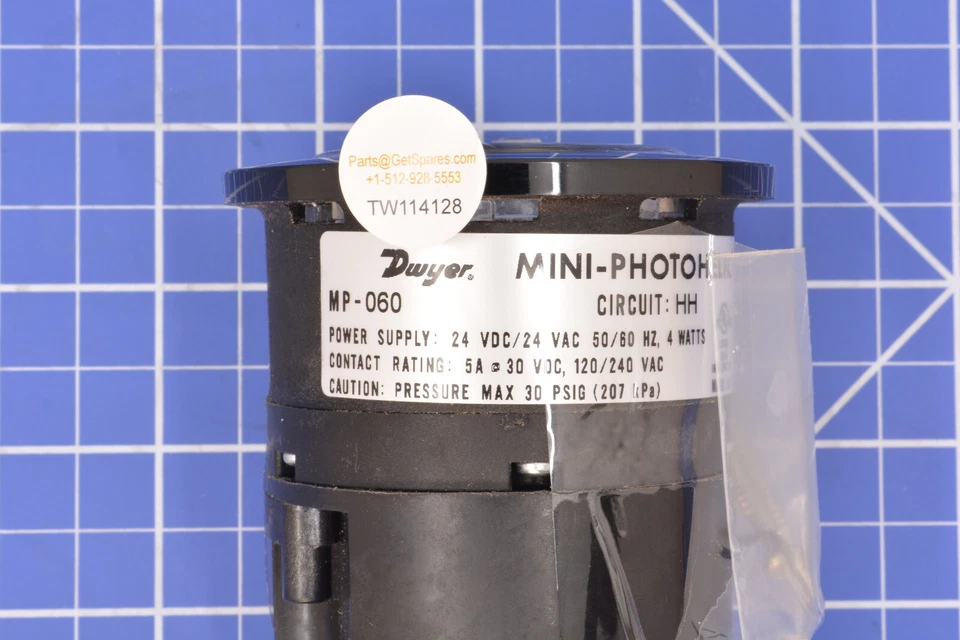 MP-060 / MINI FOTOHELIC, 24VDC-24VAC 50-60HZ, 4W, MAX 30PSI / INSTRUMENTOS DWYER Foto 2 de 4
