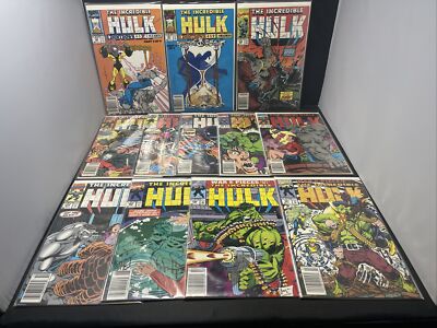 The Incredible Hulk # 366-374,382,390-391 Marvel Comics 1990-1992 12 Books