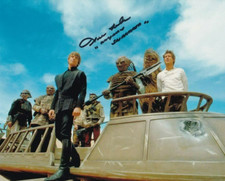 JULIUS LEFLORE signed Autogramm 20x25cm STAR WARS in Person autograph COA