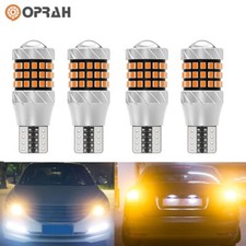 4Pcs T15 921 912 LED Reverse Backup Light Bulbs W16W 916 Super Bright Amber