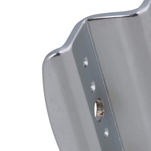Zinc Alloy Four Strings Banjo Tailpiece Silver 30*27*1.5mm - Picture 5 of 8