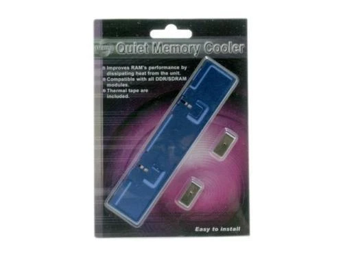 Evercool  SDRAM DDR DDR2 RAM Memory Heatsink Cooler EC-MC-BL - Image 2 of 3