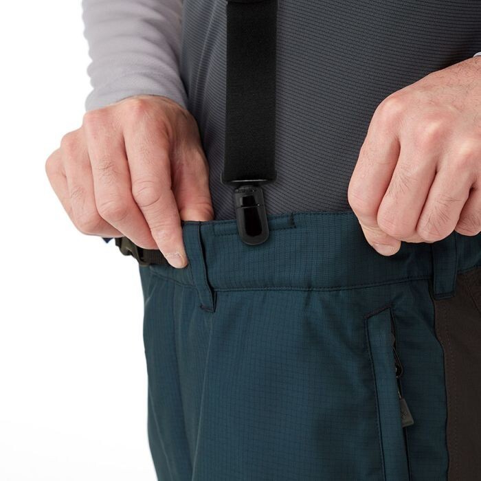 Mont-Bell Chainsaw Logger Trousers Blue/Green – Lightweight Durable Protective 5