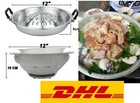 1 Set Thai Mookata Korean Grill Pan 12" Aluminium Barbecue STEAK With Stove
