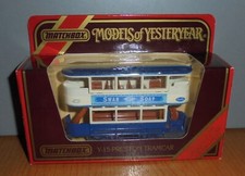 Matchbox Yesteryear Y15 Preston Tram Car Darlington Discount P&P for Multi