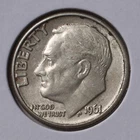 1961-D 10C Roosevelt Dime - UNC - Original Condition *90% Silver* (actual coin)