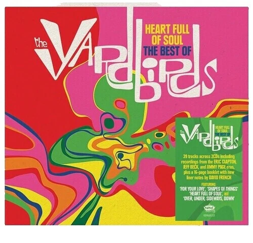 CD de música Rock The Yardbirds