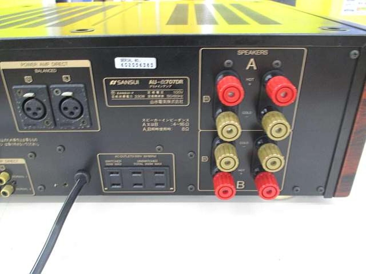 SUNSUI-α707DR SANSUI AU-α707DR Integrated Amplifier | eBay
