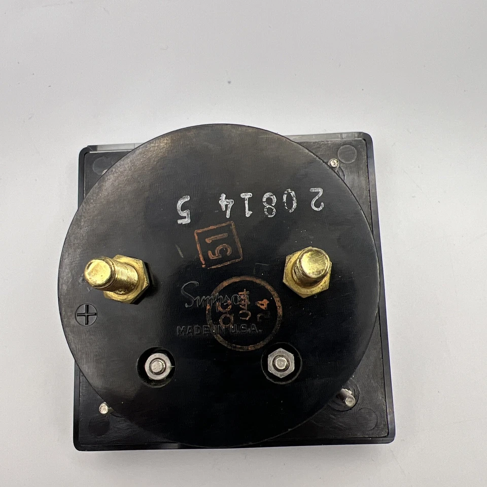 Medidor de painel de mícrons para equipamentos Mikros.    Feito por Simpson. Pirani - Imagem 2 de 4