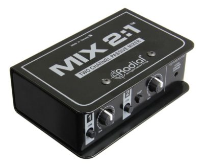 Radial Engineering Mix 2:1 Two Channel Summing Mixer/Audio Combiner Free US Ship