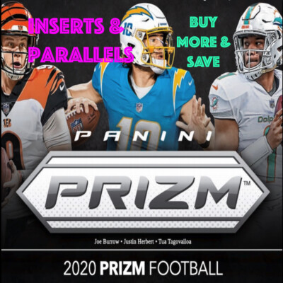 2020 Panini Prizm Football - Inserts & Parallels - You Pick! Buy More & Save!!