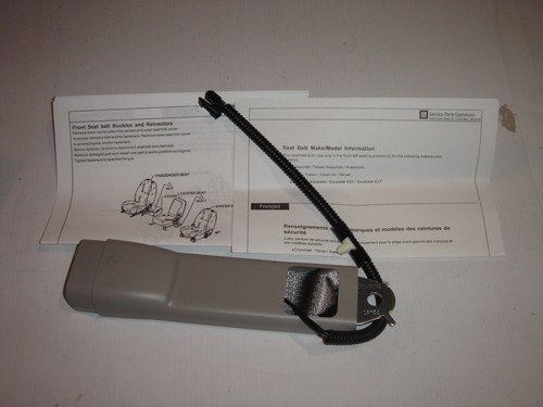 GM OEM Front Left Seat Belt-Buckle 19121562 Cadillac Chevrolet GMC NEW - Picture 7 of 11