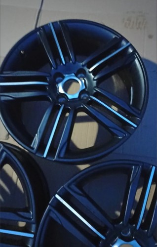x4 llantas ford citroen peugeot 7,5x18 4x108 negro pulido - Imagen 6 de 11