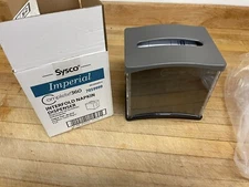 NAPKIN DISPENSER Restaurant IMPERIAL INTERFOLD -NEW TABLE TOP-BLACK-7059999