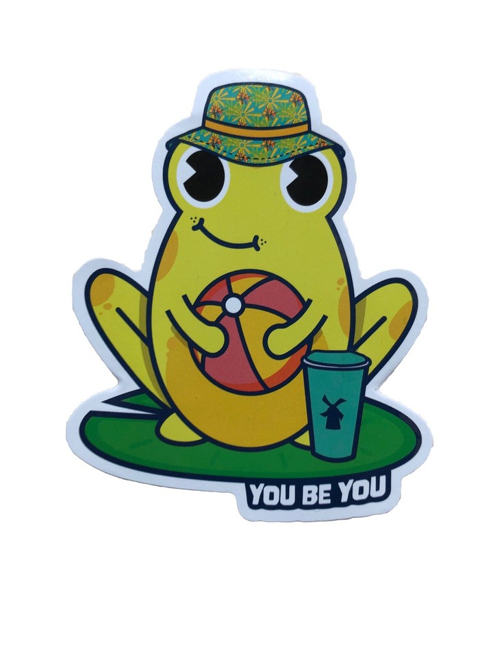 DUTCH BROS September 2024 You Be You Frog Beach Ball + Carmel Apple