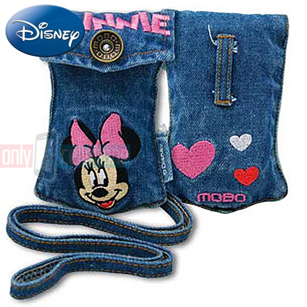 Disney MINNIE Universal Jean Bolsa con Correa para Herramientas Teléfonos Abatibles iPod iPhone 5 Foto 3 de 3