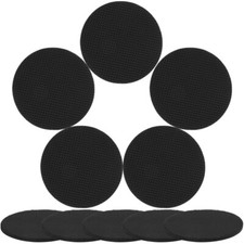 10PCS Black Pads Rubber Pool Table Leg Shims 8.6cm Leveler Foot Pads