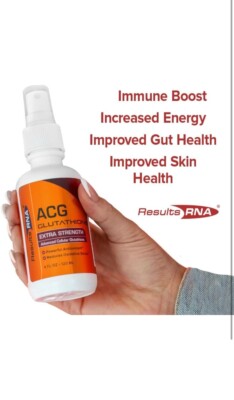Results RNA ACG Glutathione Extra Strength 2fl oz - Newest Exp.05/25 | eBay